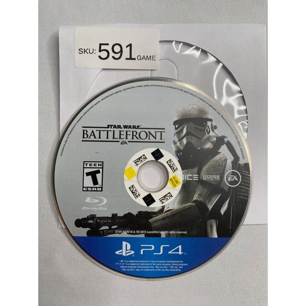 Star Wars Battlefront EA Sony PlayStation 4